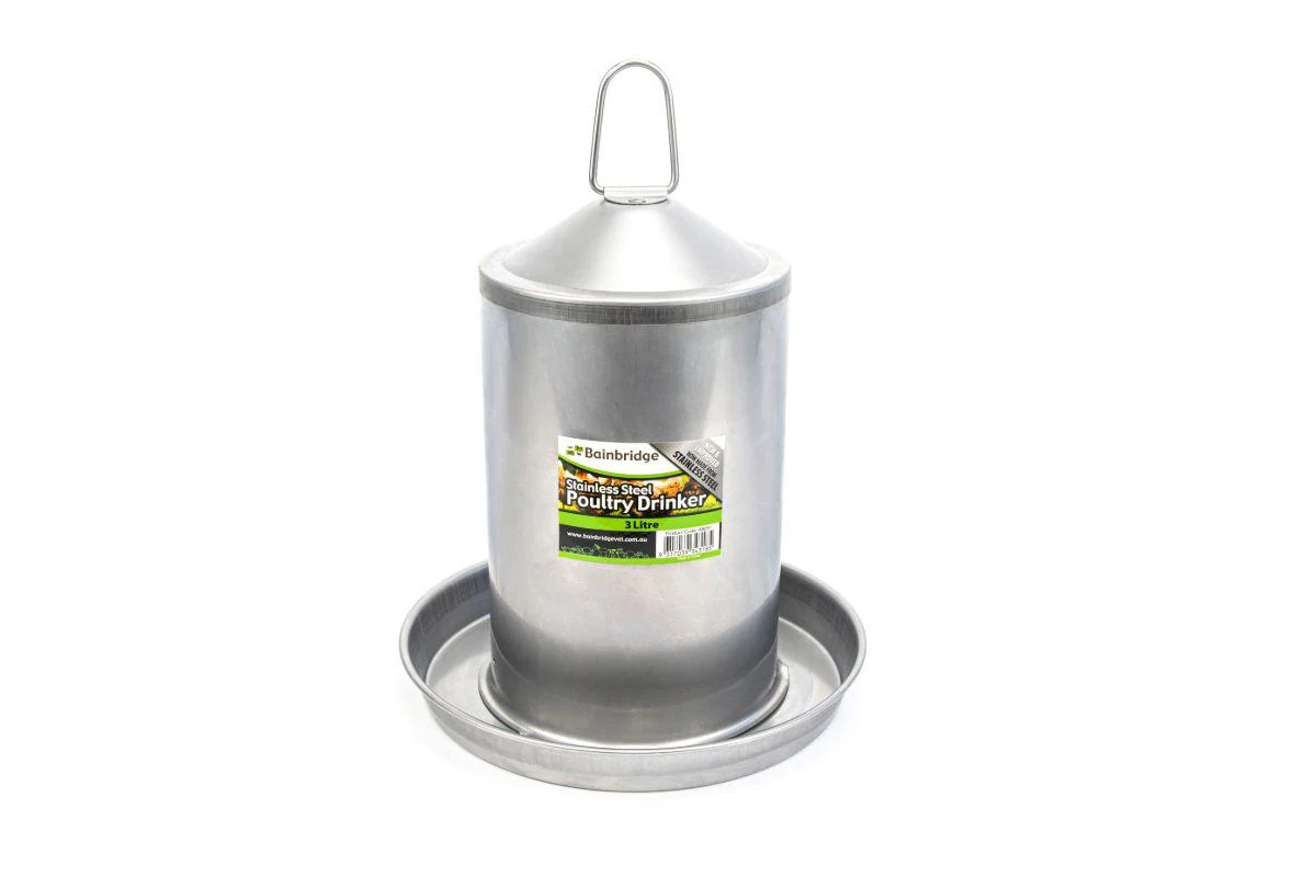 Bainbridge Stainless Steel Poultry Drinker - Image 6