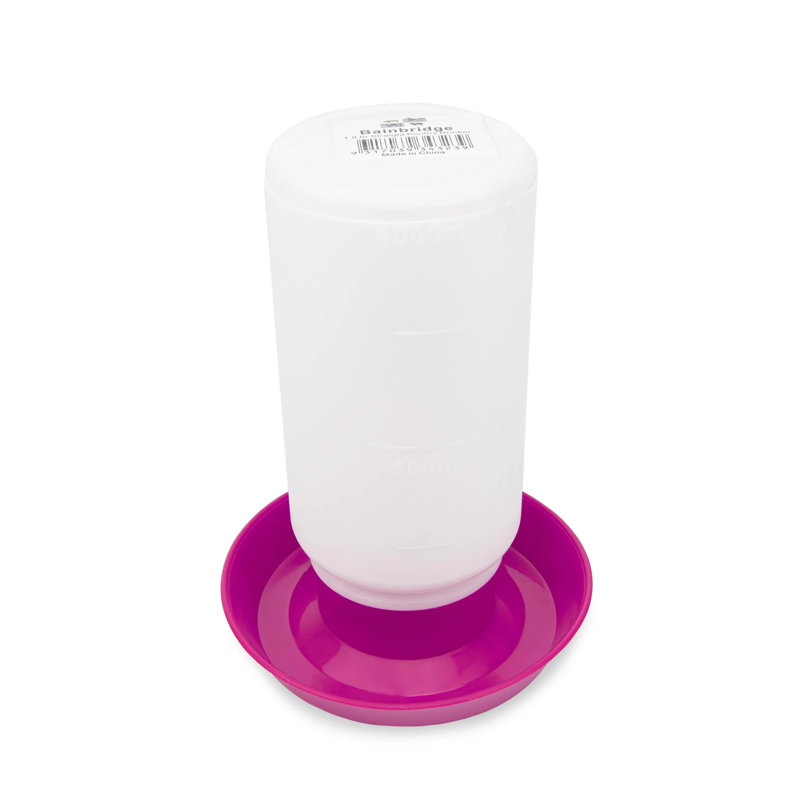 Bainbridge Straight Poultry Drinker 1L - Image 3
