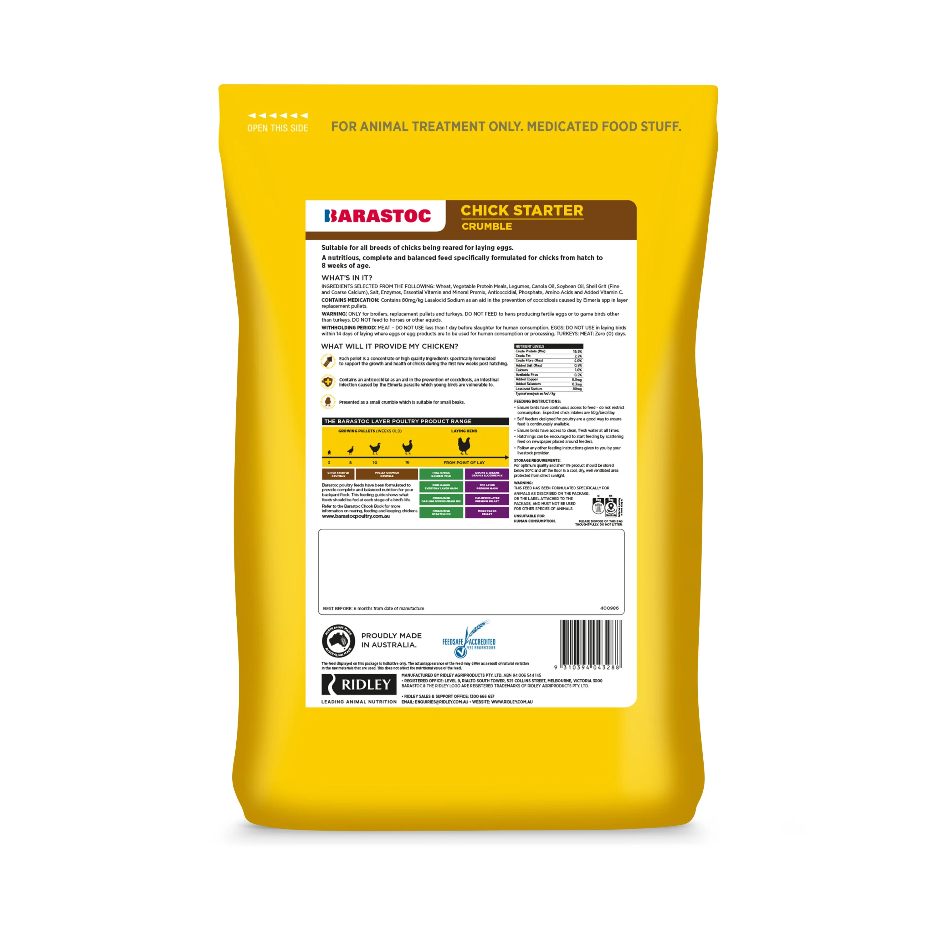 Barastoc Chicken Starter 20kg - Image 4