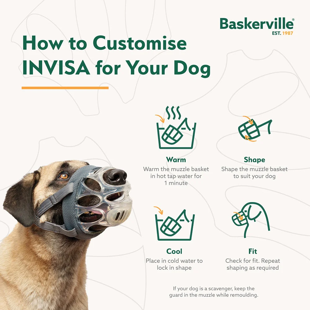 Baskerville Invisa Dog Muzzle - Image 20