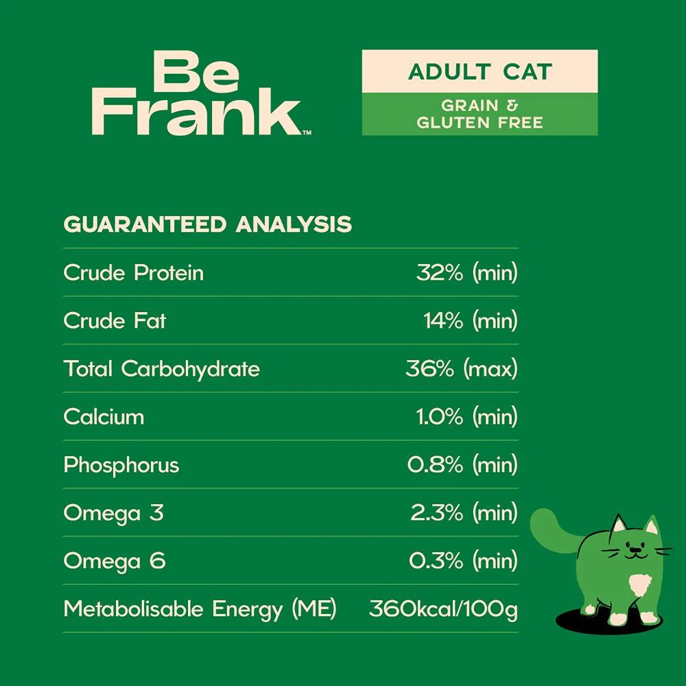 Be Frank Grain Free Adult Chicken Dry Cat Food 2.5kg - Image 3