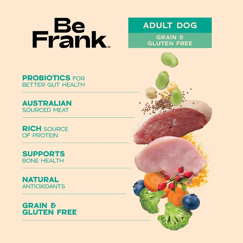Be Frank Grain Free Duck & Turkey Dry Dog Food - Image 14