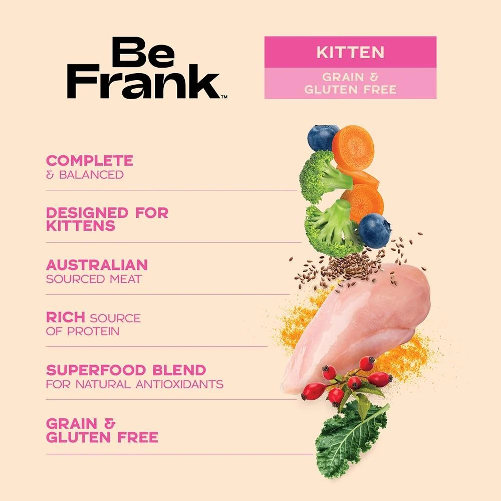 Be Frank Grain Free Kitten Chicken Pate Wet Cat Food - Image 12