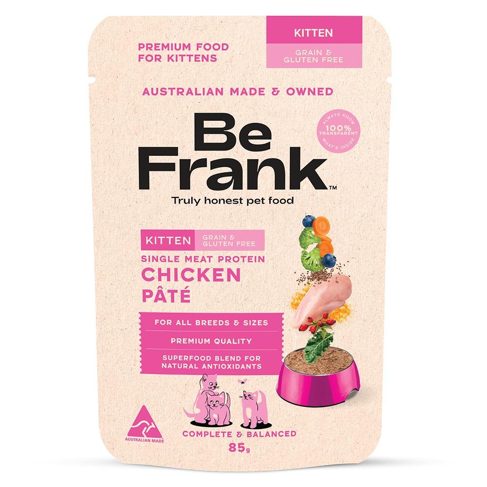 Be Frank Grain Free Kitten Chicken Pate Wet Cat Food - Image 3