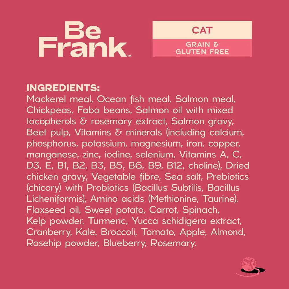 Be Frank Grain Free Mackerel & Salmon Dry Cat Food 2.5kg - Image 5