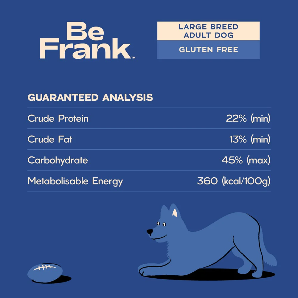 Be Frank Large Breed Salmon & Sardine Dry Dog Food - Image 3