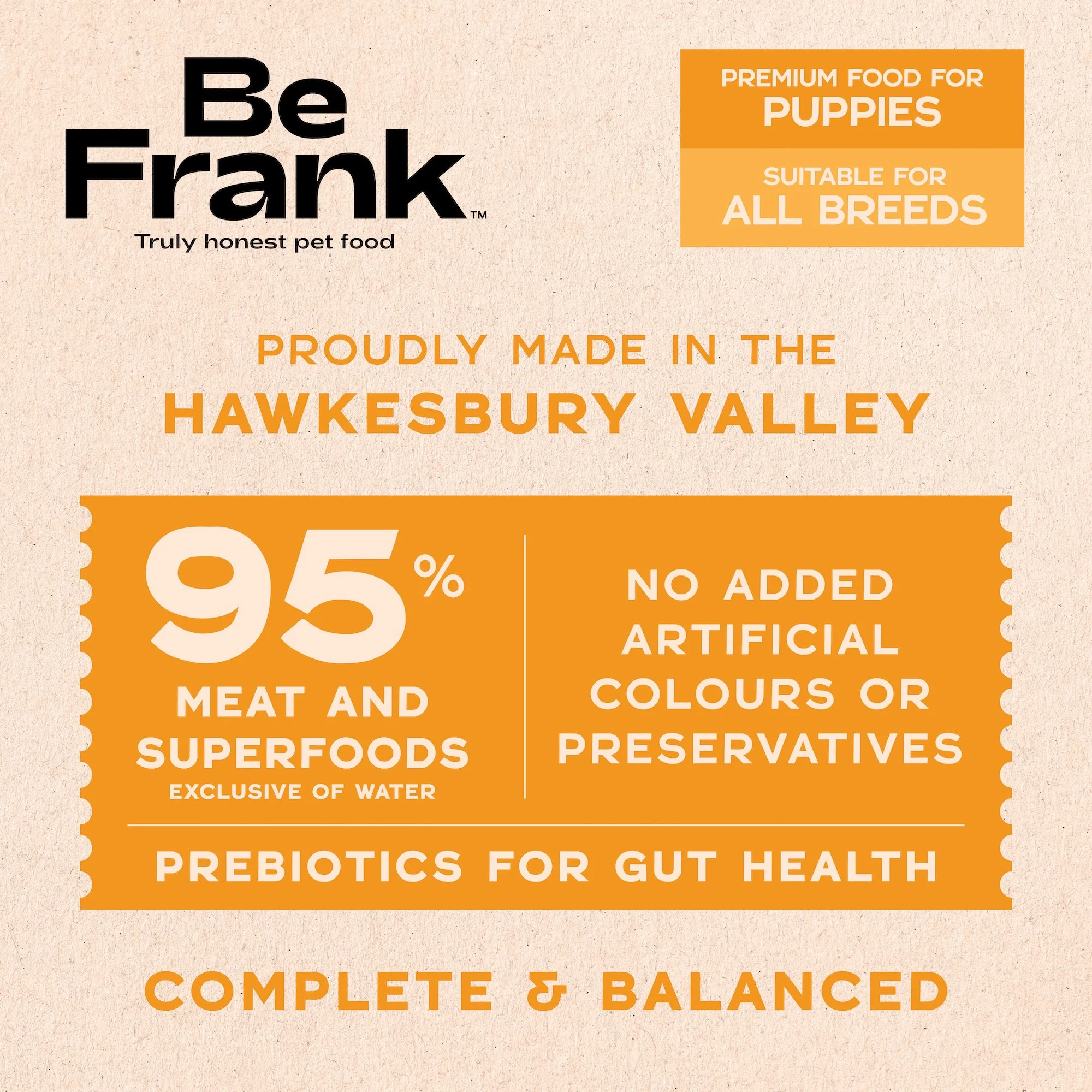Be Frank Puppy Chicken Pate Wet Dog Food - Image 5