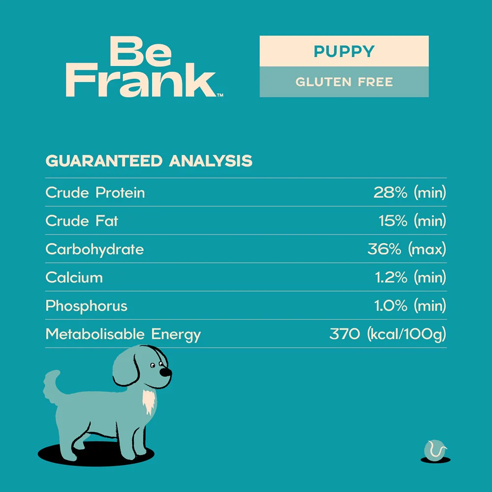 Be Frank Puppy Turkey, Salmon & Sardine Dry Dog Food - Image 5
