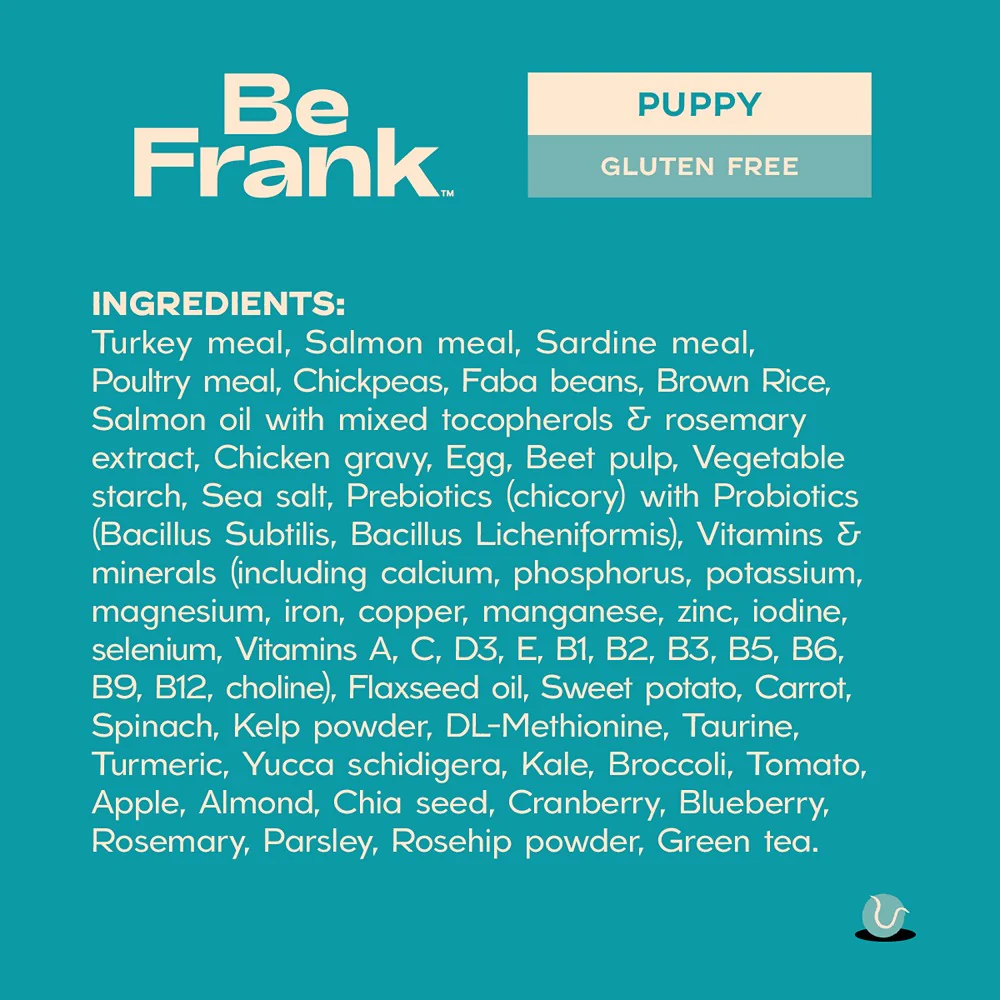 Be Frank Puppy Turkey, Salmon & Sardine Dry Dog Food - Image 6