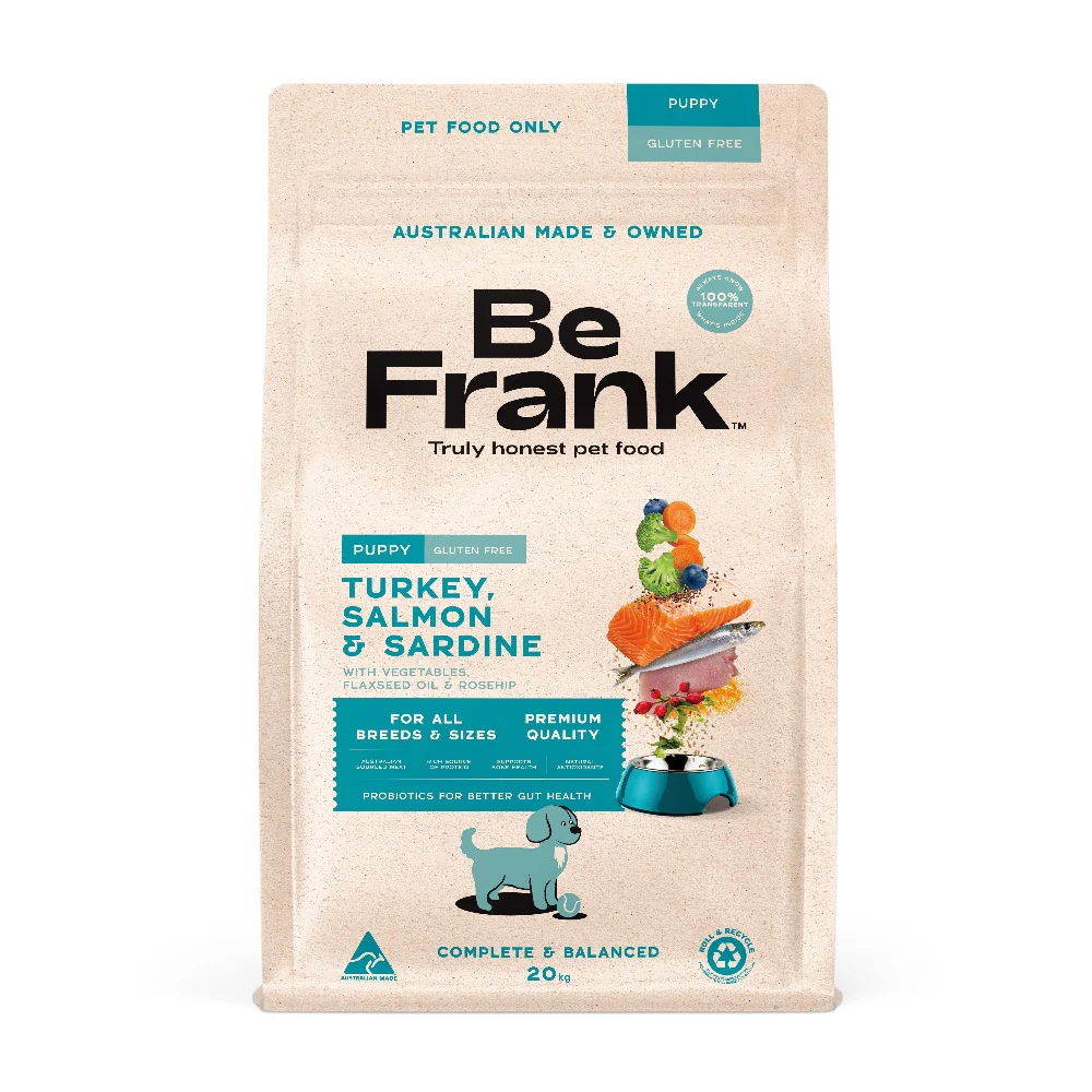 Be Frank Puppy Turkey, Salmon & Sardine Dry Dog Food - Image 8
