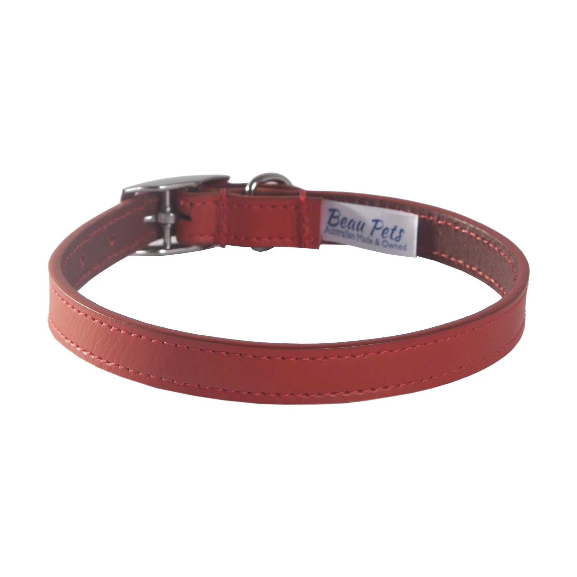 Beau Pets Premium Leather Dog Collar - Image 4