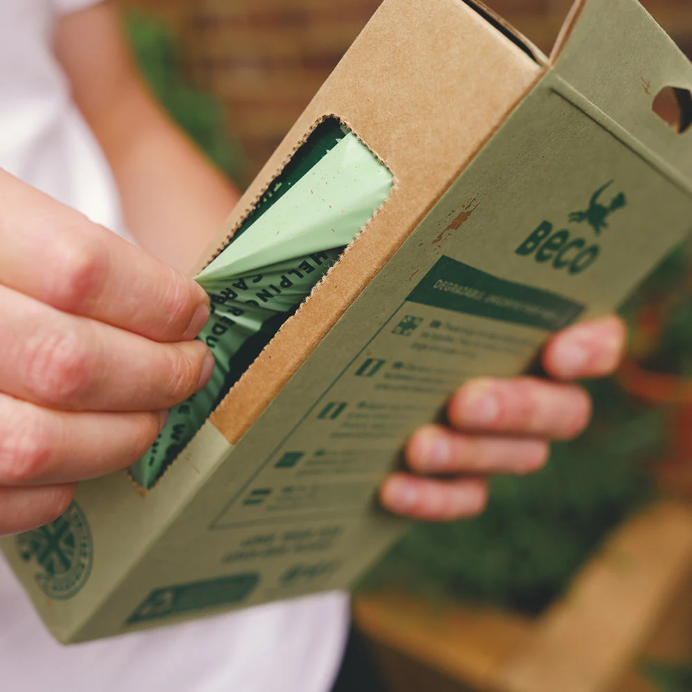 Beco Poop Bags Unscented with Handles - Image 9