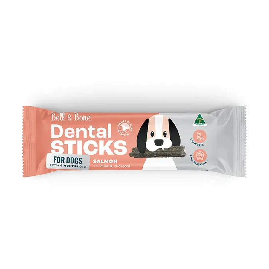 Bell & Bone Salmon Dental Stick 1pk