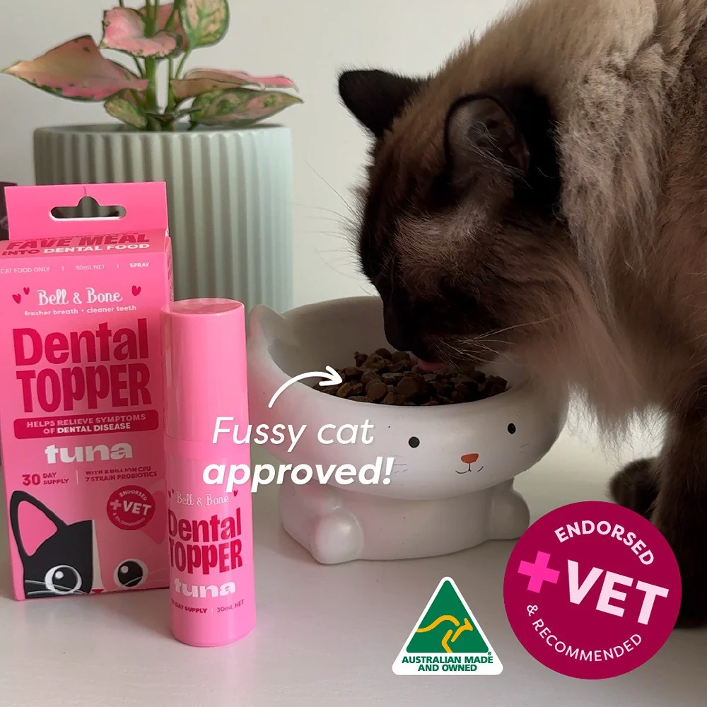 Bell & Bone Tuna Cat Dental Toppers Spray 30ml - Image 8