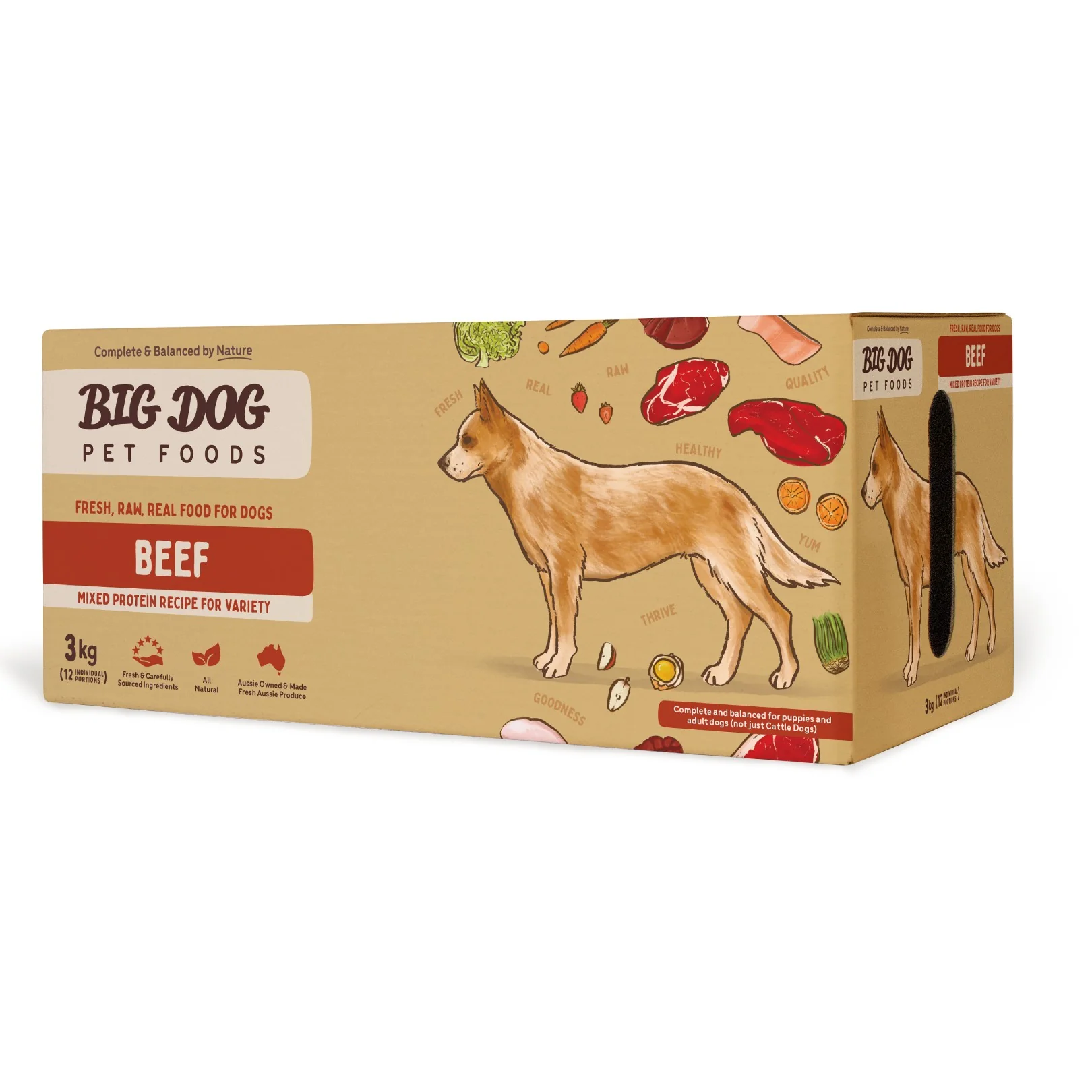 Big Dog BARF Beef Raw Dog Food - Image 4
