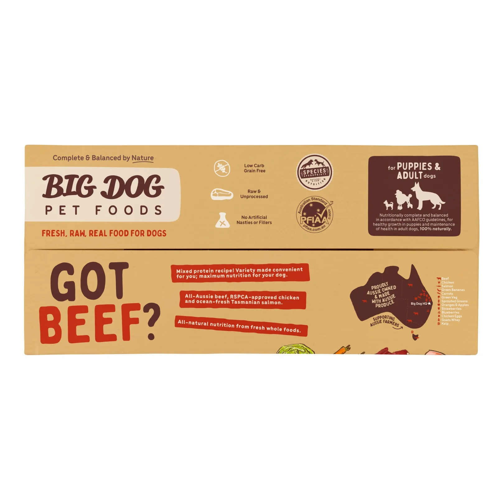 Big Dog BARF Beef Raw Dog Food - Image 5