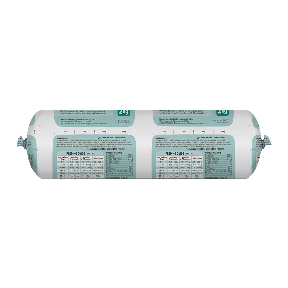 Big Dog Chicken Roll 2kg - Image 3