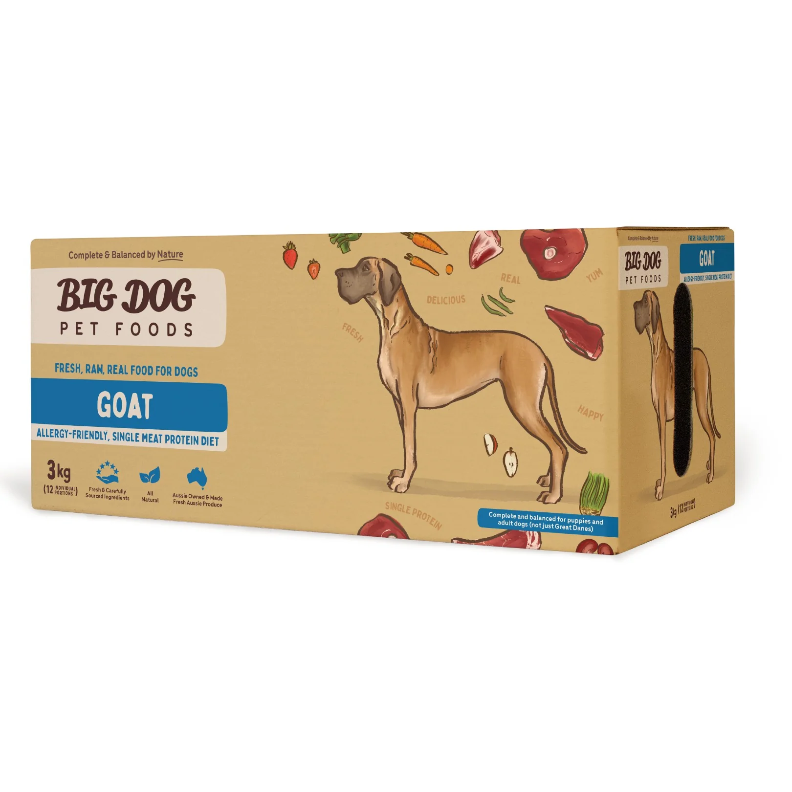 Big Dog BARF Goat Raw Dog Food - Image 4