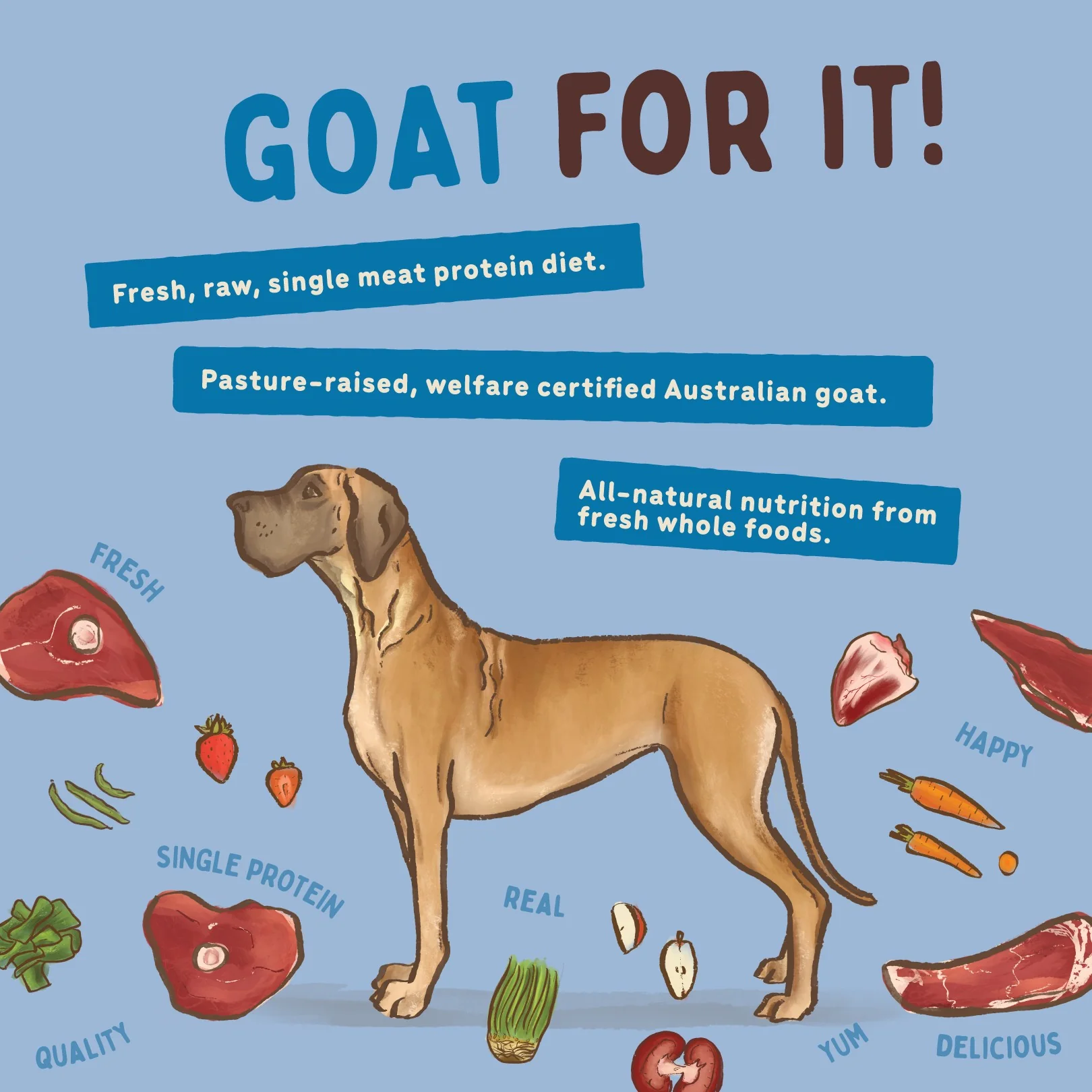 Big Dog BARF Goat Raw Dog Food - Image 7