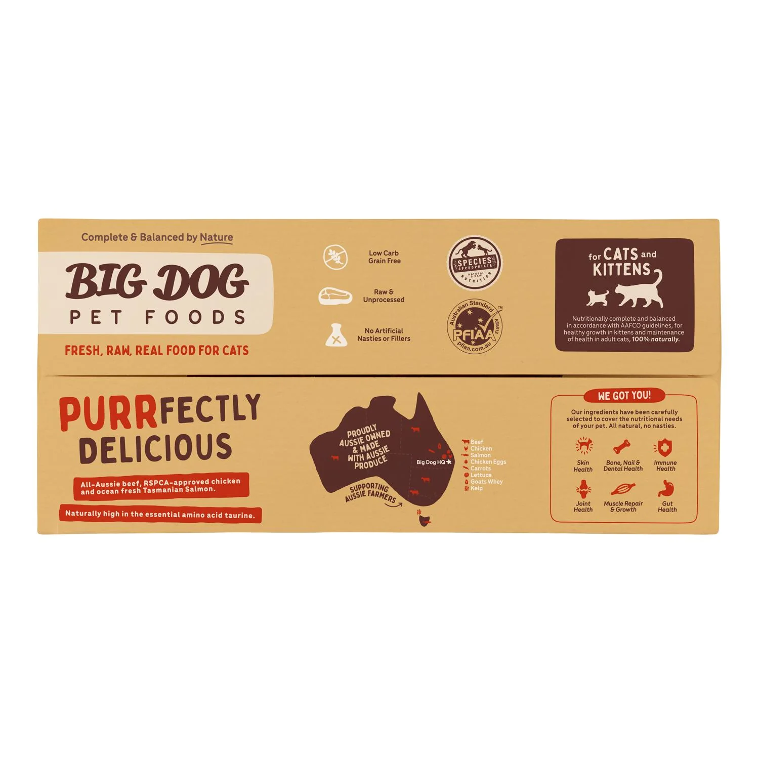 Big Dog BARF Beef Raw Cat Food - Image 2