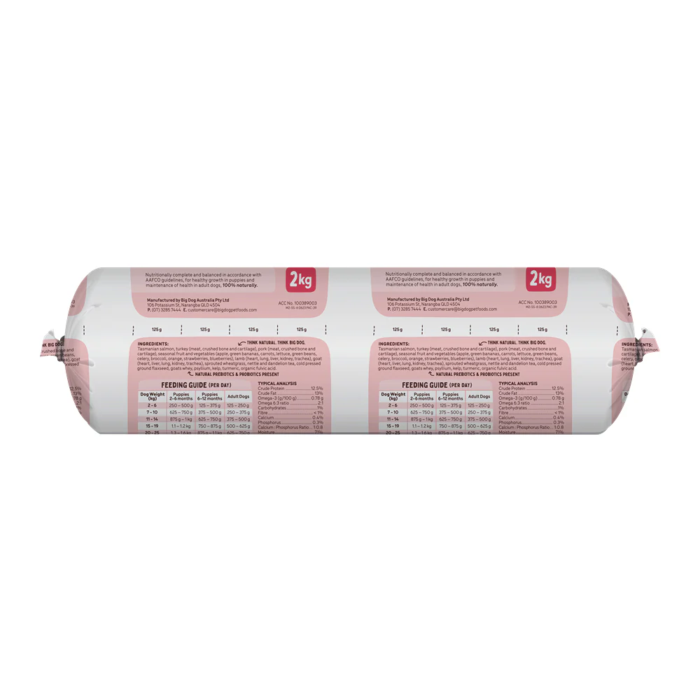 Big Dog Sensitive Skin Roll 2kg - Image 3