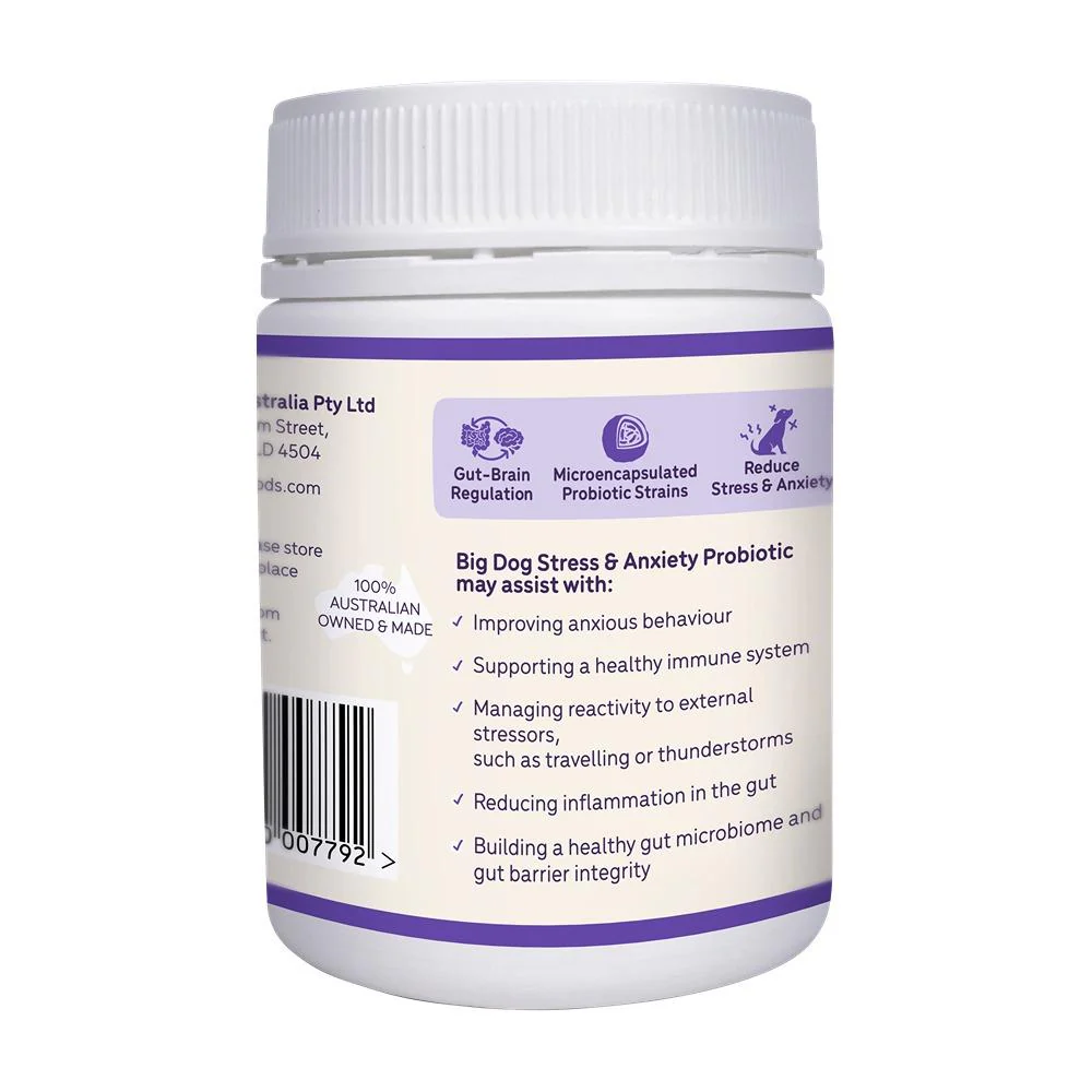 Big Dog Stress & Anxiety Probiotic 150g - Image 2