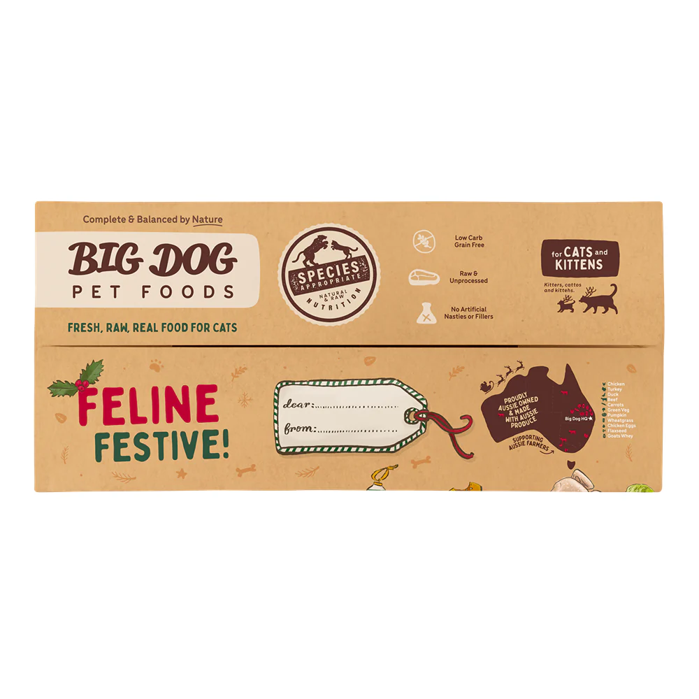 Big Dog Turducken Raw Food for Cats 1.38kg - Image 4