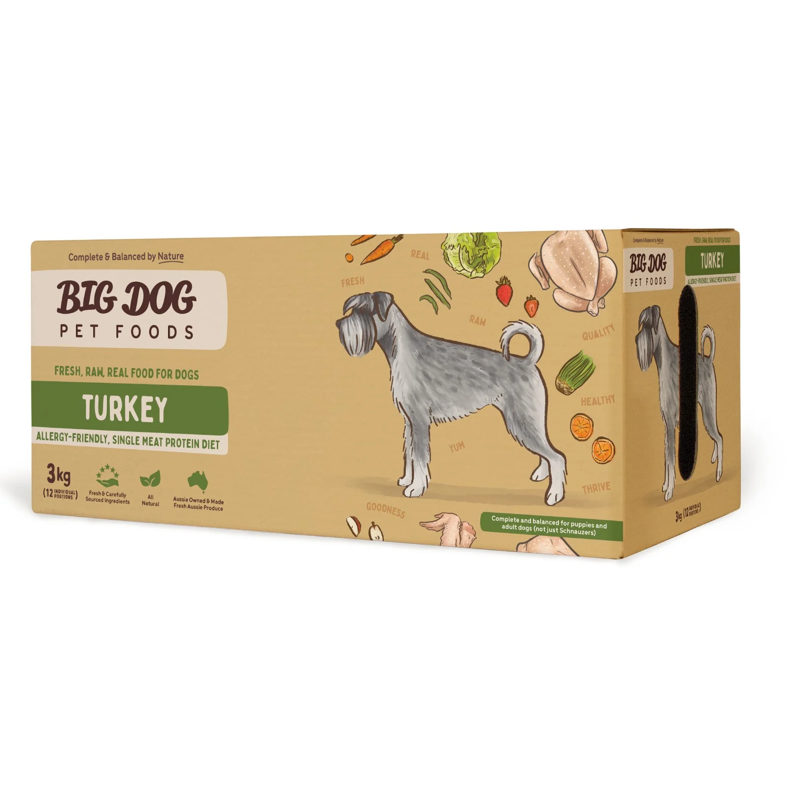 Big Dog BARF Turkey Raw Dog Food - Image 4