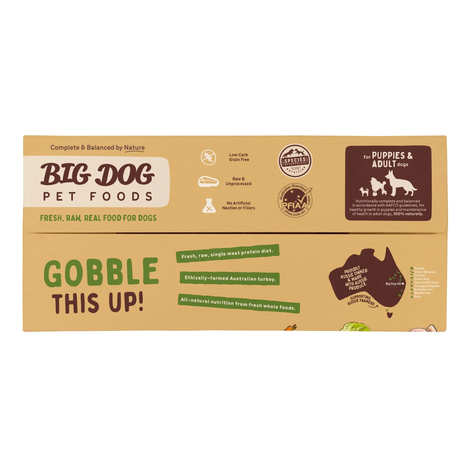 Big Dog BARF Turkey Raw Dog Food - Image 5