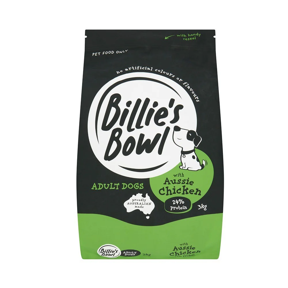 Billie's Bowl Adult with Aussie Chicken Dry Dog Food - Image 3