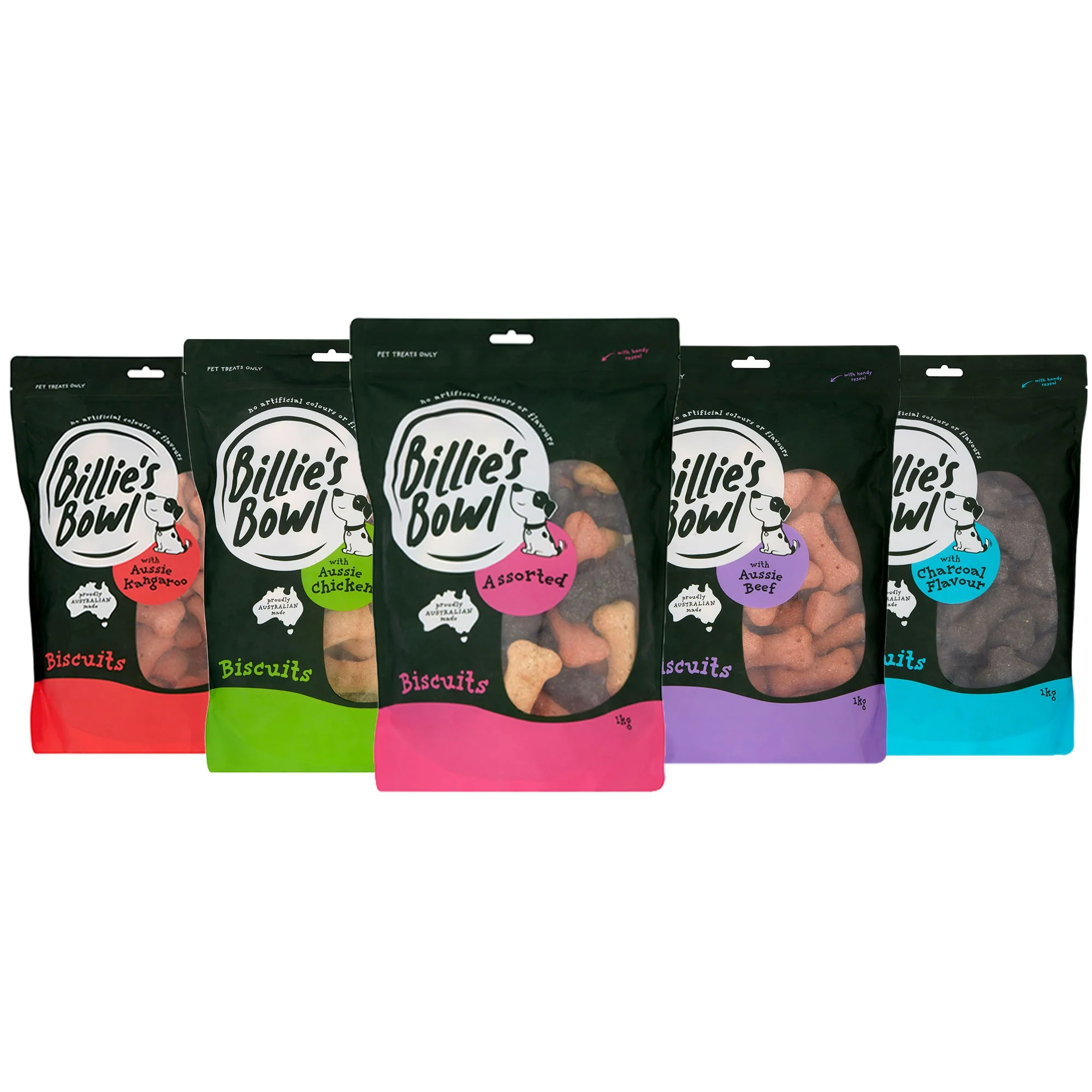 Billie's Bowl Buscuits Charcoal Flavour Dog Treats - Image 4