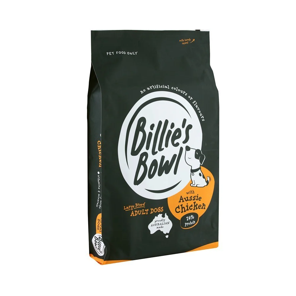Billie's Bowl Large Breed Adult with Aussie Chicken Dry Dog Food - Image 4