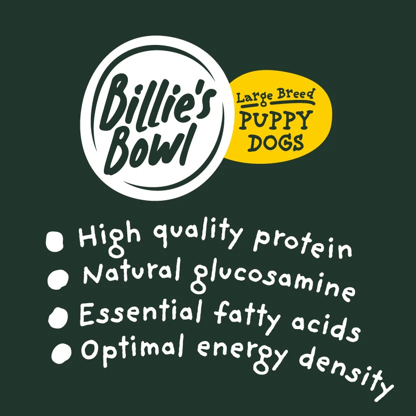 Billie's Bowl Large Breed Puppy with Aussie Chicken Dry Dog Food - Image 13