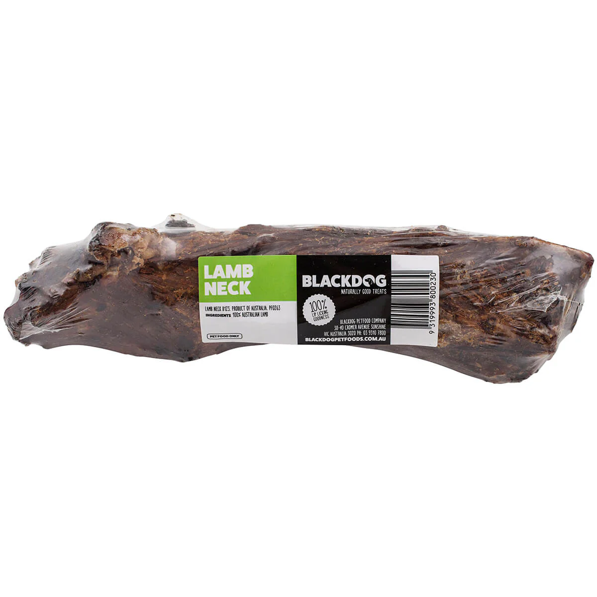 Blackdog Lamb Necks Dog Treats - Image 2