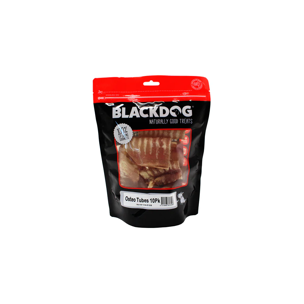 Black Dog Osteo Tubes Dog Treats 10 Pack - Image 2