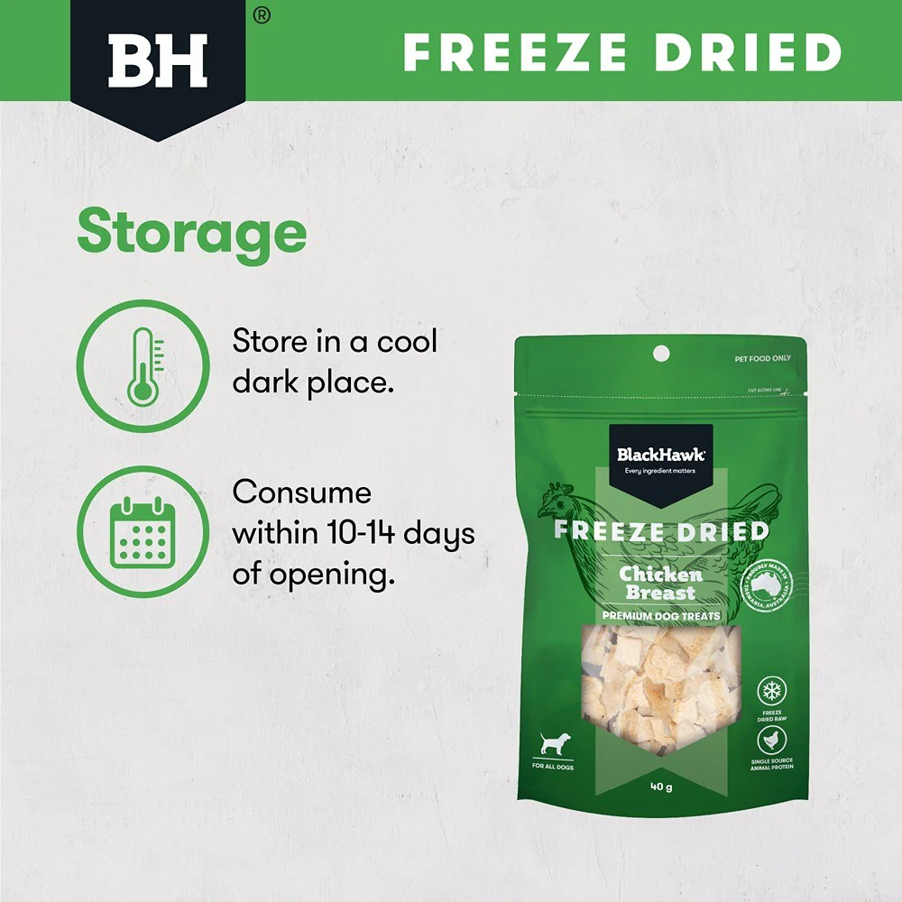 Black Hawk Freeze Dried Chicken Breast Dog Treats - Image 13