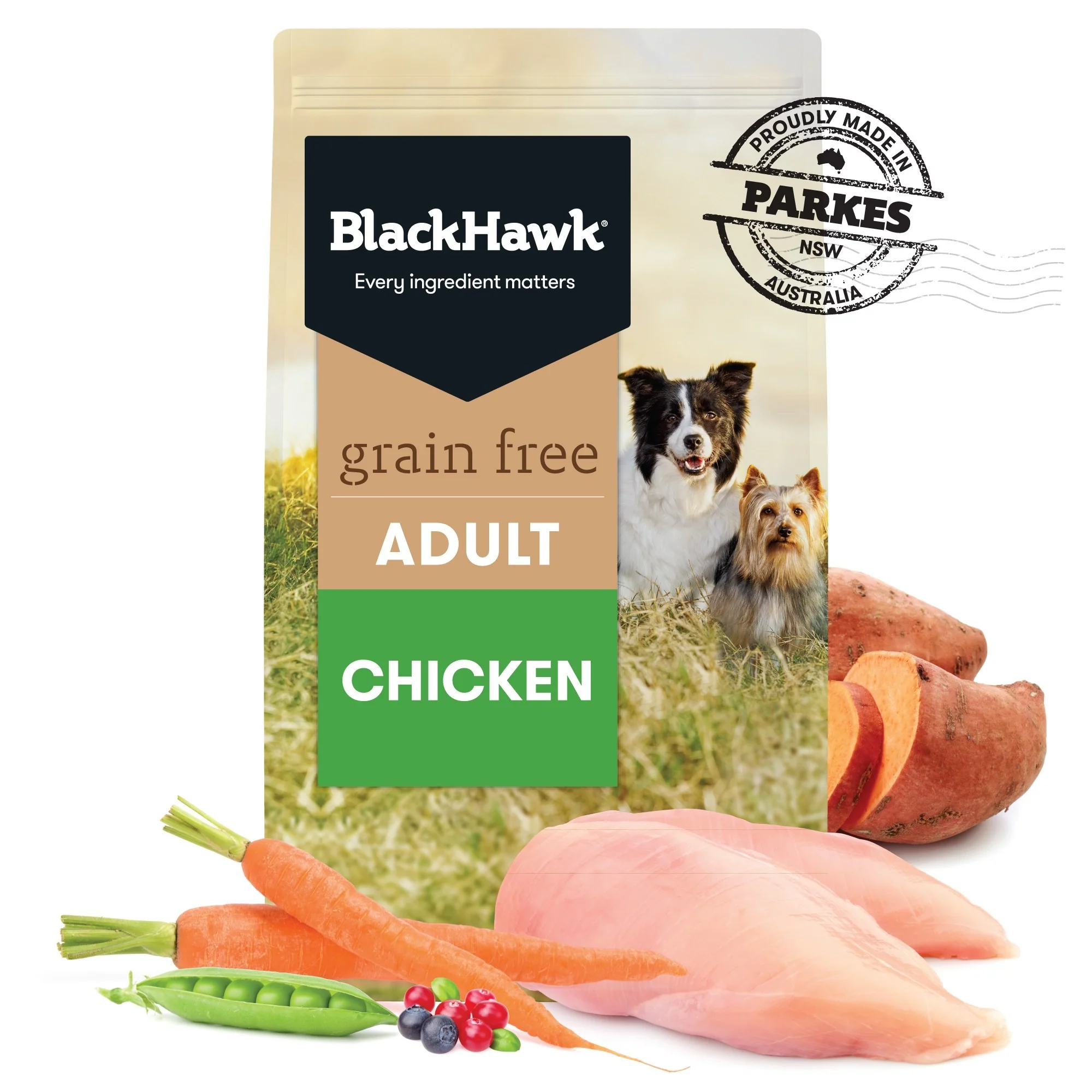 Black Hawk Grain Free Adult Chicken Dry Dog Food - Image 6