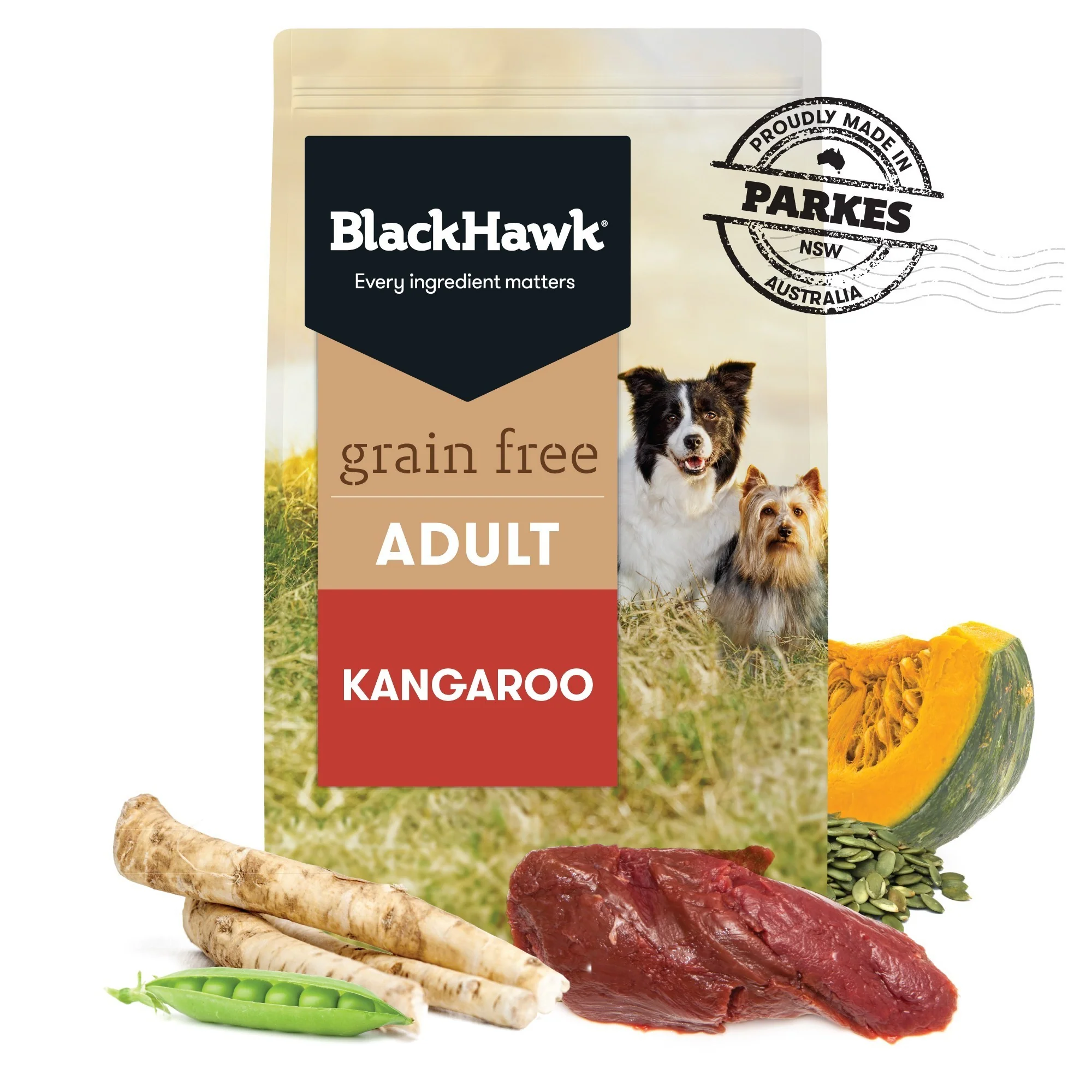 Black Hawk Grain Free Adult Kangaroo Dry Dog Food - Image 6