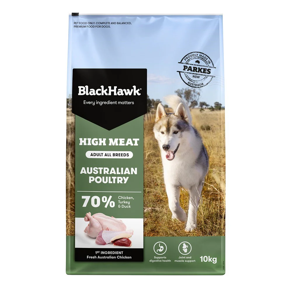 Black Hawk High Meat Australian Poultry Dry Dog Food - Image 2
