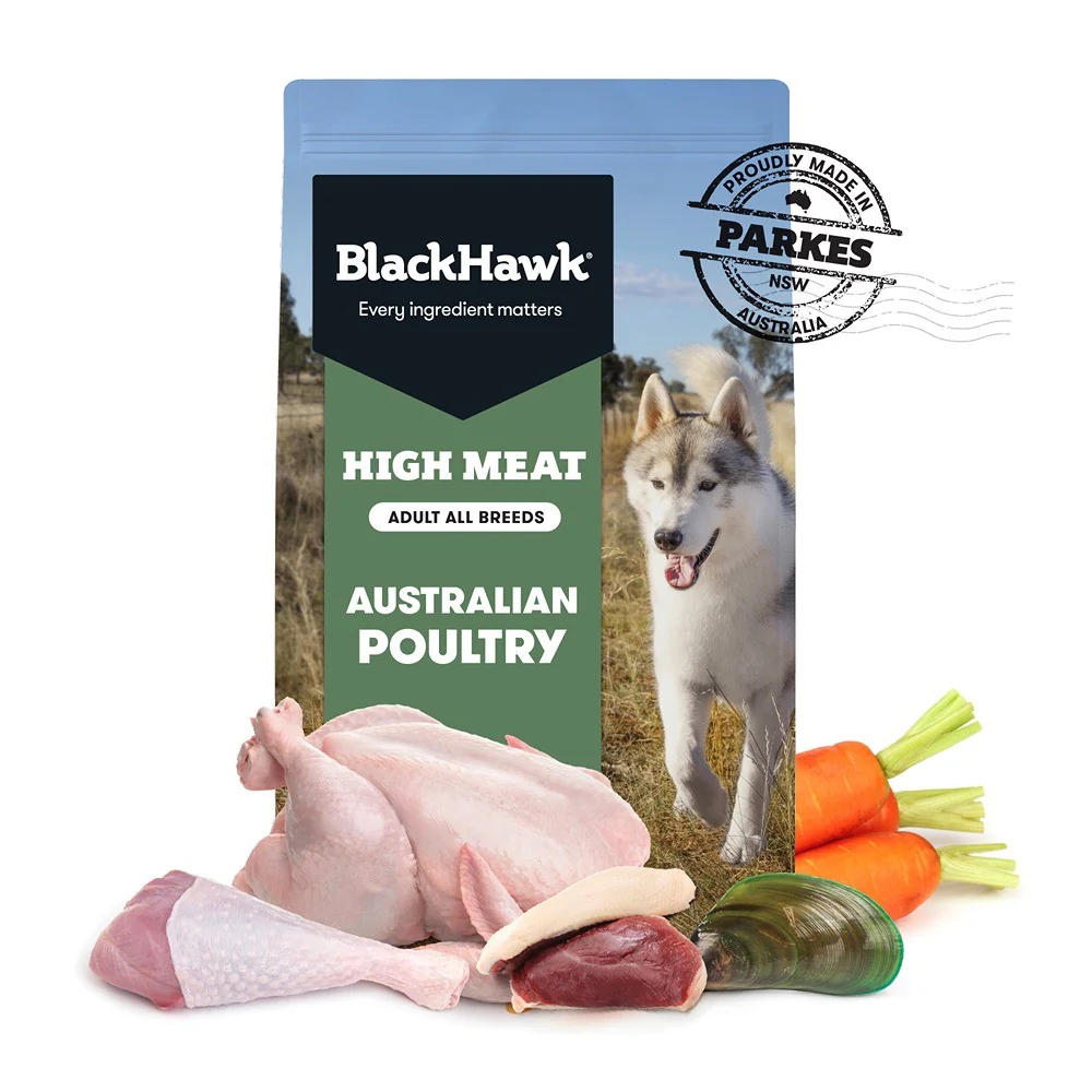 Black Hawk High Meat Australian Poultry Dry Dog Food - Image 3