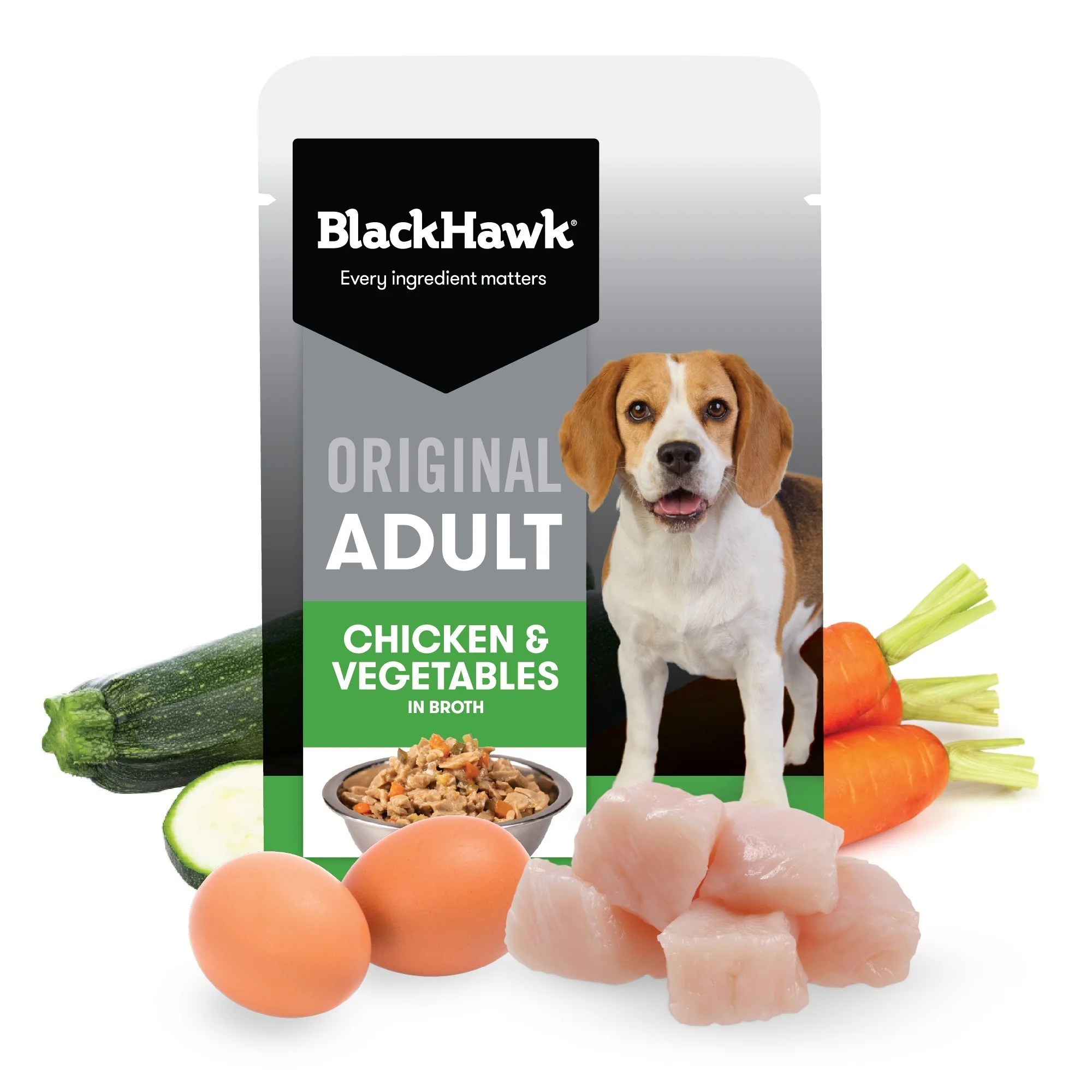 Black Hawk Medium to Large Breed Adult Chicken & Vegetables Wet Dog Food - Image 6