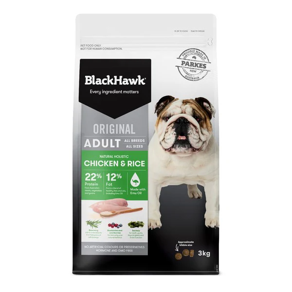 Black Hawk Original Chicken & Rice Adult Dry Dog Food - Image 2