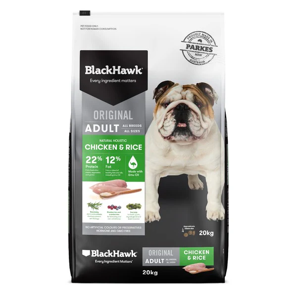 Black Hawk Original Chicken & Rice Adult Dry Dog Food - Image 3