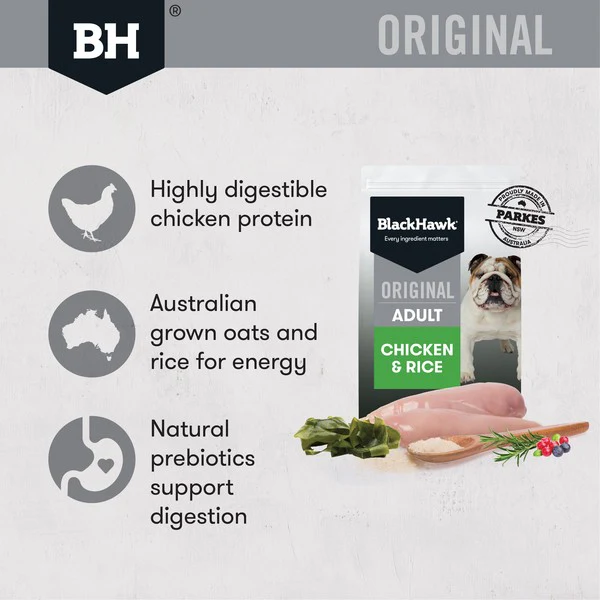 Black Hawk Original Chicken & Rice Adult Dry Dog Food - Image 9
