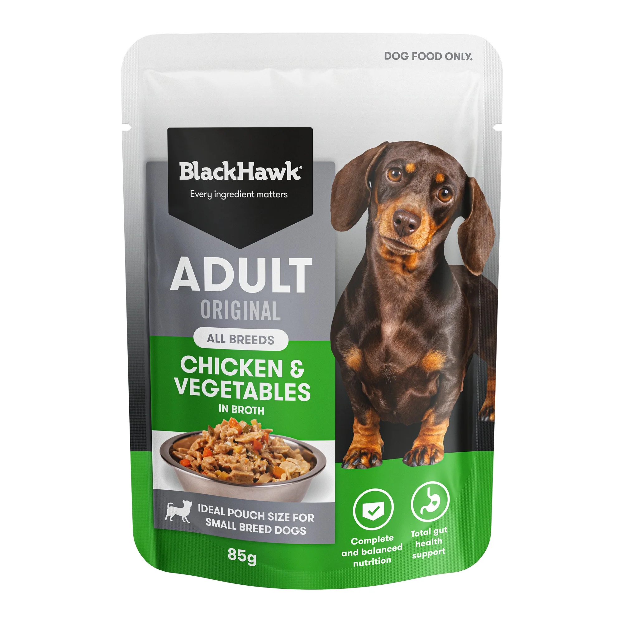 Black Hawk Small Breed Adult Chicken & Vegetables Wet Dog Food - Image 11