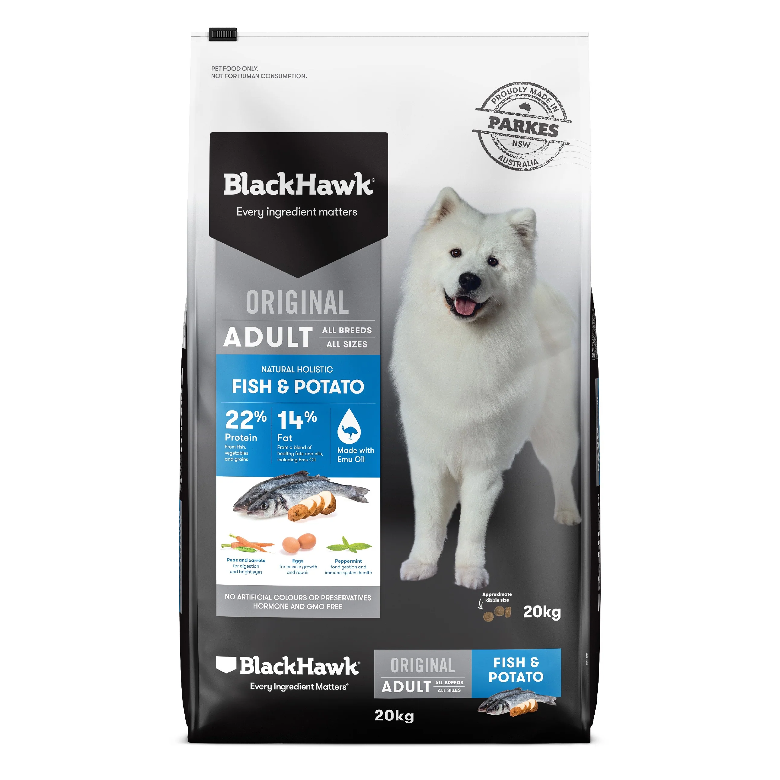 Black Hawk Original Fish & Potato Adult Dry Dog Food - Image 10