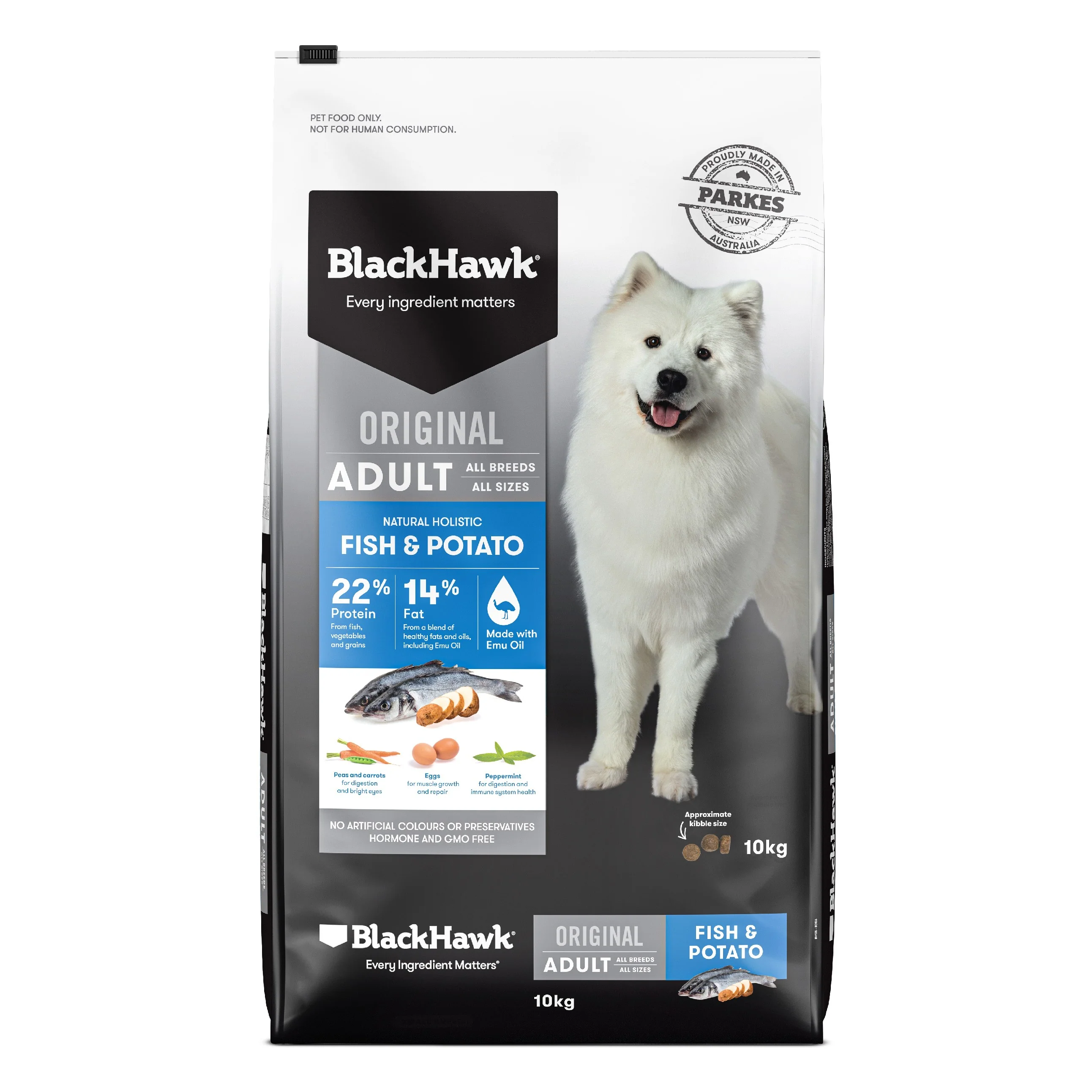 Black Hawk Original Fish & Potato Adult Dry Dog Food - Image 11