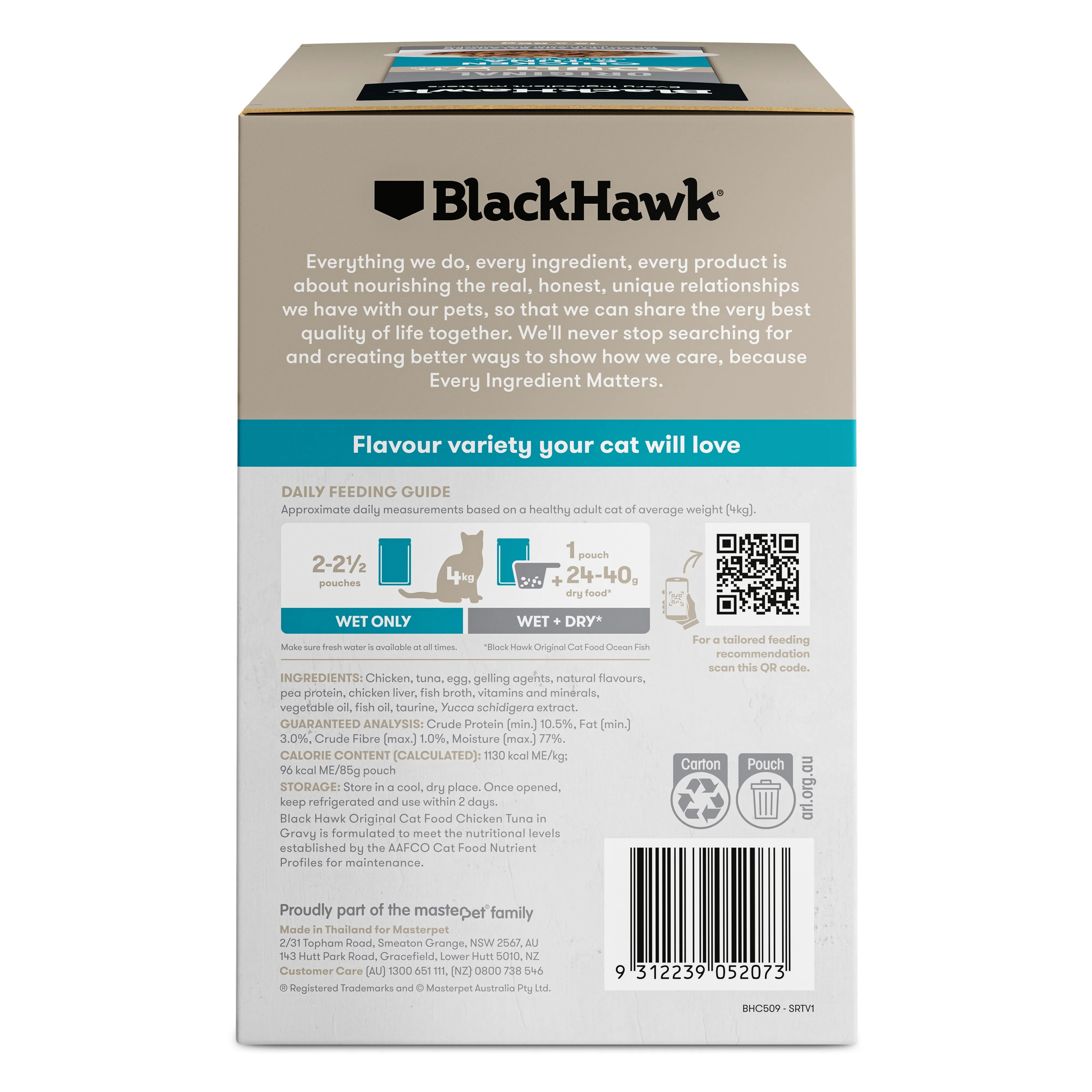 Black Hawk Original Chicken Tuna in Gravy Wet Cat Food - Image 10