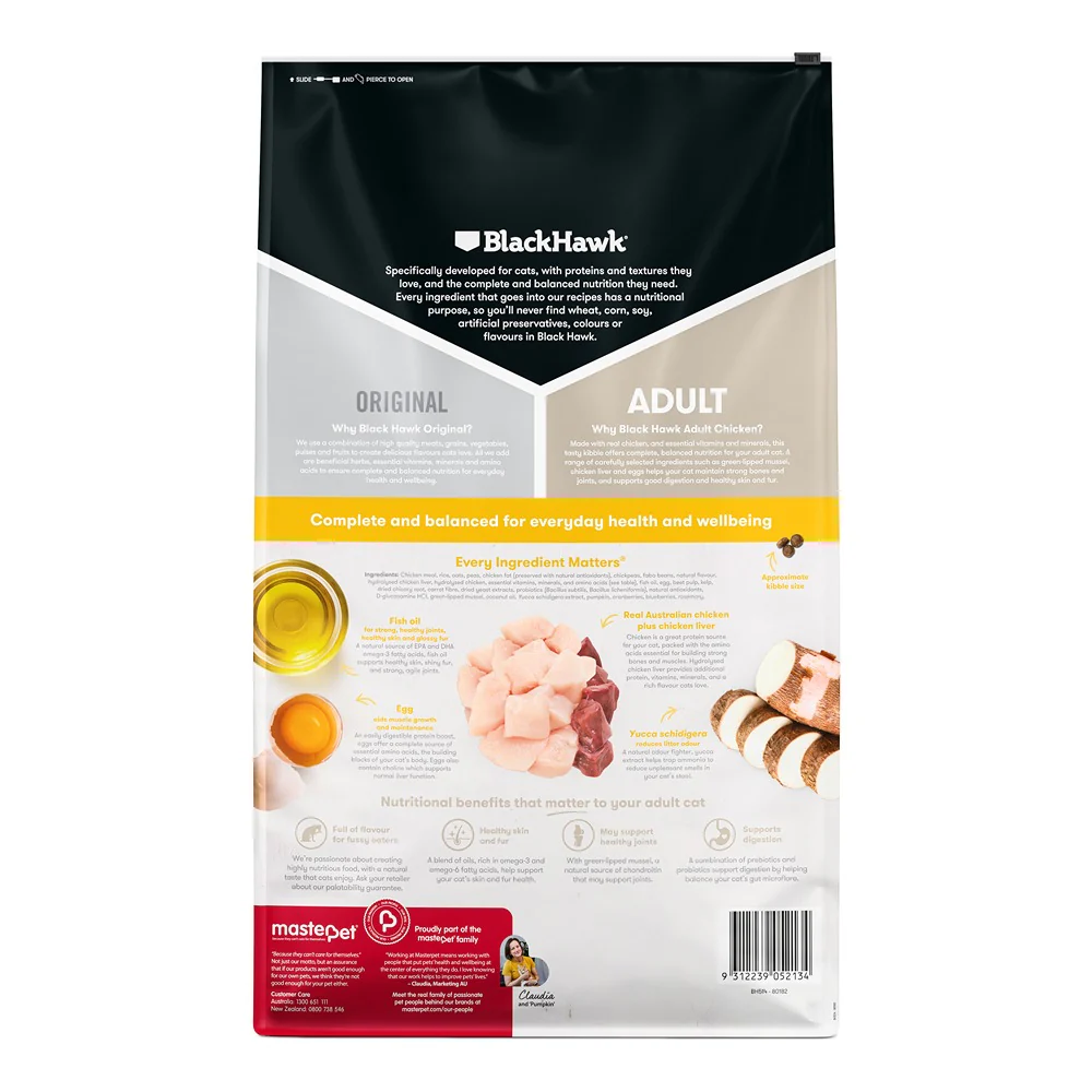 Black Hawk Original Chicken Dry Cat Food - Image 5