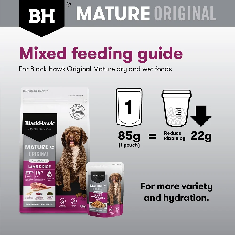 Black Hawk Original Mature Lamb & Vegetables Wet Dog Food - Image 15